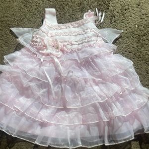 Girls 12m month pink dress